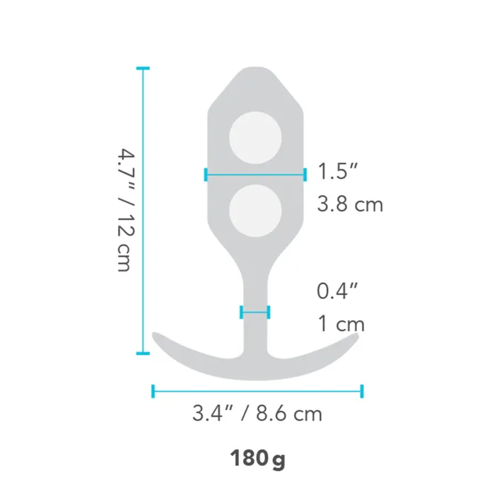 Anal | B-Vibe Butt Plug Snug Plug 3 Verde-Azzurro B-Vibe 96755 Anal | B-Vibe Butt Plug Snug Plug 3 Verde-Azzurro B-Vibe 96755