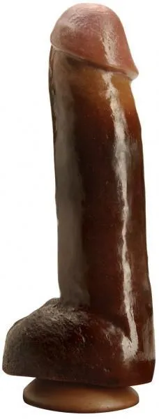Black Balled Dildo 12 Inches Channel 1 Releasing Dildos