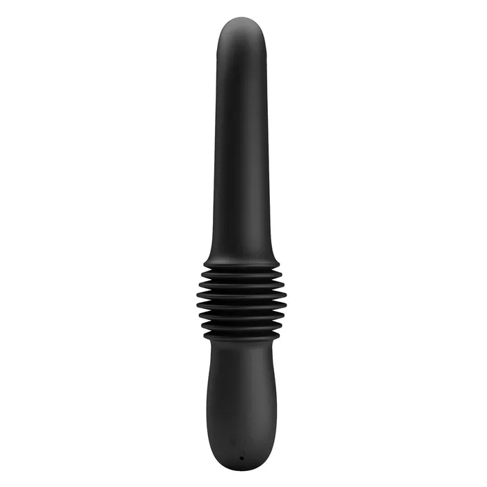 Pazuzu Vibratore Up & Down espandibile di 7 cm con 3 diverse intensità - Nero, Silicone, Ricaricabile | Pretty Love Female Sex Toys