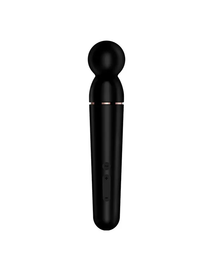 Satisfyer Vibrators | Satisfyer - Planet Wand-er - Wand Vibrator - Zwart & Rosé Goud