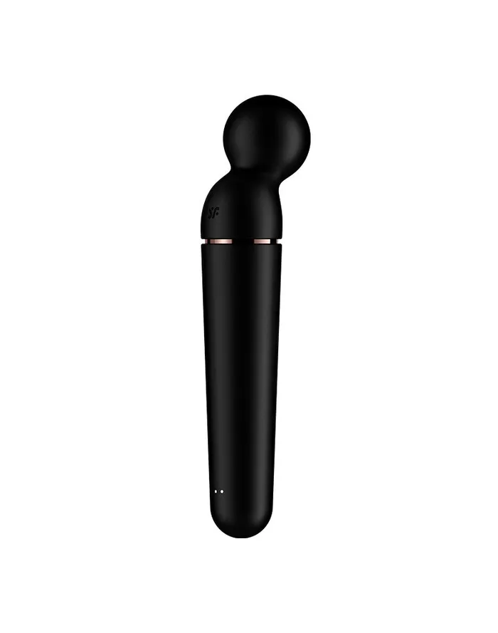 Satisfyer Vibrators | Satisfyer - Planet Wand-er - Wand Vibrator - Zwart & Rosé Goud