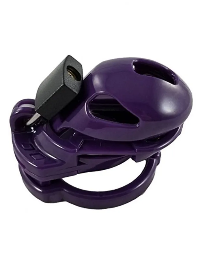 The Vice - Kuisheidskooi - Peniskooi - Chastity Cage - Paars - Verkrijgbaar in maten Mini Standaard en Plus | The Vice Male Sex Toys
