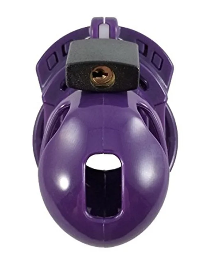 The Vice - Kuisheidskooi - Peniskooi - Chastity Cage - Paars - Verkrijgbaar in maten Mini Standaard en Plus | The Vice Male Sex Toys