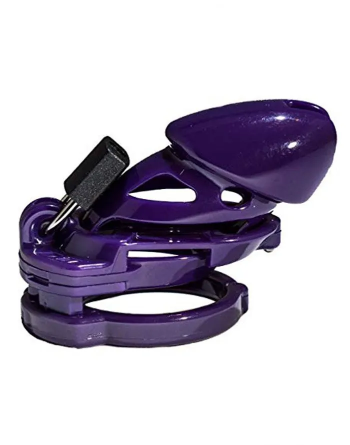 The Vice - Kuisheidskooi - Peniskooi - Chastity Cage - Paars - Verkrijgbaar in maten Mini Standaard en Plus | The Vice Male Sex Toys