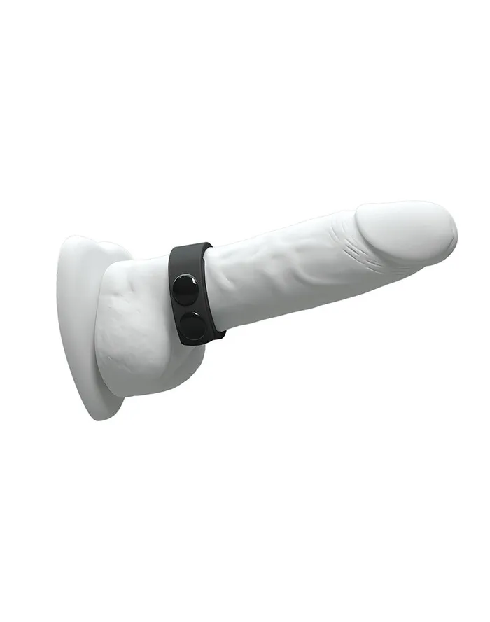 Vibrators | Love to Love Love to Love - Hero - Verstelbare Siliconen Cockring - Zwart