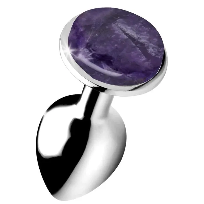 Amethyst Anal Plug Small Xr Brands Booty Sparks Male Sex Toys