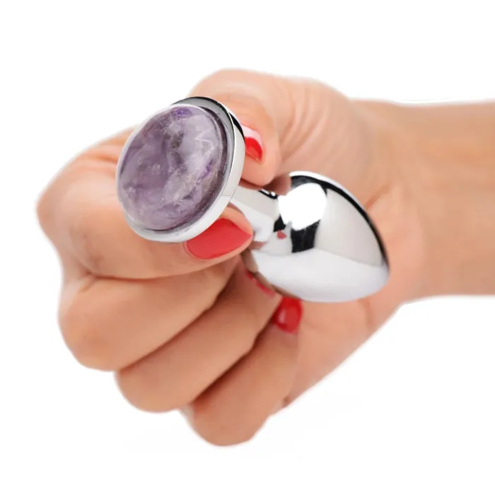 Amethyst Anal Plug - Small | Xr Brands Booty Sparks Male Sex Toys Amethyst Anal Plug - Small | Xr Brands Booty Sparks Male Sex Toys