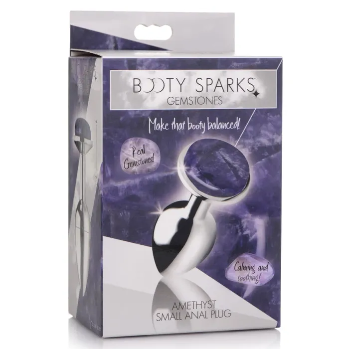 Amethyst Anal Plug - Small | Xr Brands Booty Sparks Male Sex Toys Amethyst Anal Plug - Small | Xr Brands Booty Sparks Male Sex Toys