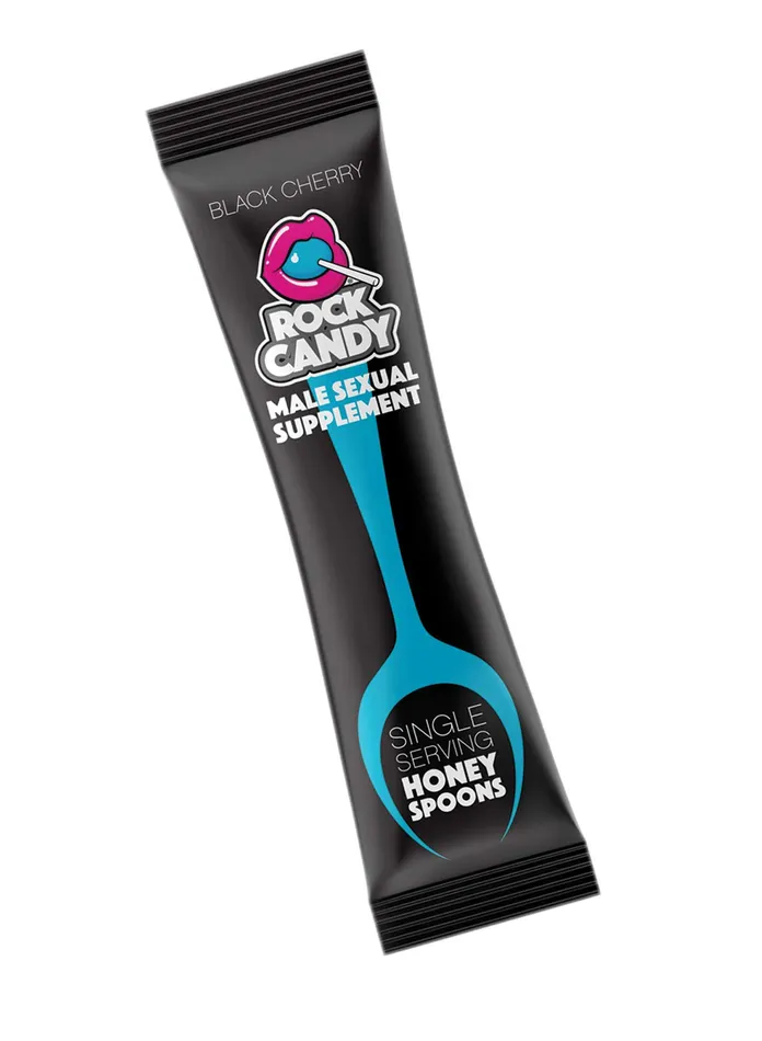 Anal Honey Spoon Male Sexual Supplement Black Cherry 24 Ct Display Rock Candy Anal Honey Spoon Male Sexual Supplement Black Cherry 24 Ct Display Rock Candy