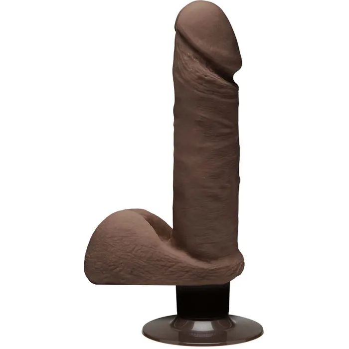 Female Sex Toys Doc Johnson The D Perfect D Vibrating 7 Chocolate