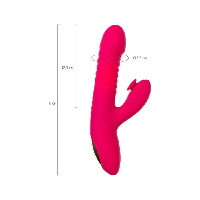 Female Sex Toys | JOS Seri Thrusting Vibrator with Clitoral Stimulator - JOS Female Sex Toys | JOS Seri Thrusting Vibrator with Clitoral Stimulator - JOS