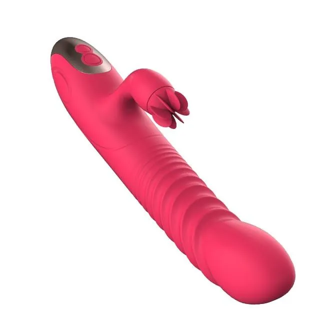 Female Sex Toys | Lusty Age Dildo Heating G Spot Dual Vibrator