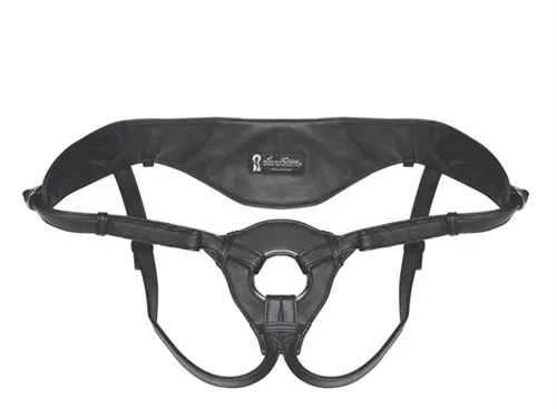 Female Sex Toys Patent Leather Strapon Harness Black Lux Fetish