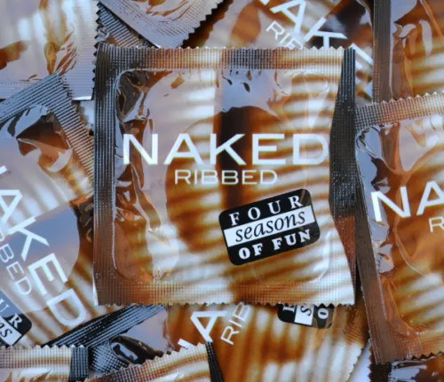 Four Seasons Naked Ribbed 144 Condoms Four Seasons Female Sex Toys