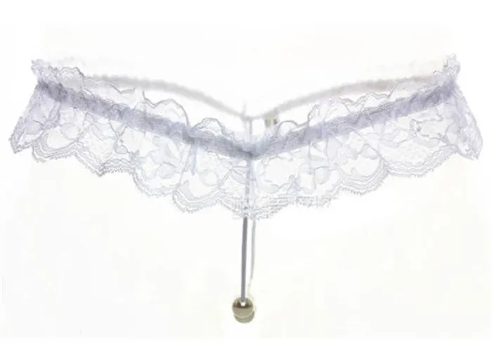 ItspleaZure ItspleaZure White Hot Open Crotch Waist Band Pearl G String Vibrators ItspleaZure ItspleaZure White Hot Open Crotch Waist Band Pearl G String Vibrators