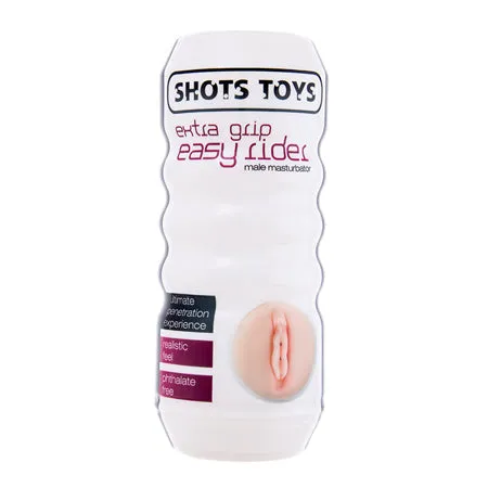 Male Sex Toys Shots America Shots Easy Rider Extra Grip Vagina Masturbator