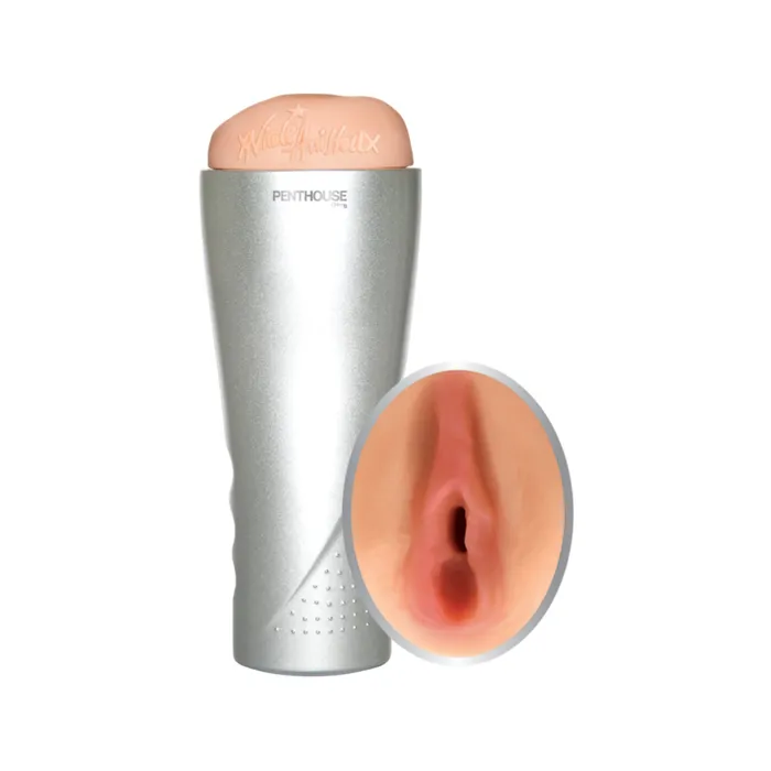 Male Sex Toys Topco Penthouse Toys Deluxe Cyberskin Stroker Nicole Aniston