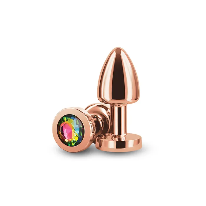 NS Novelties Female Sex Toys | Rear Assets Petite - Rose Gold with Rainbow Gem-(nsn-0966-29) NS Novelties Female Sex Toys | Rear Assets Petite - Rose Gold with Rainbow Gem-(nsn-0966-29)