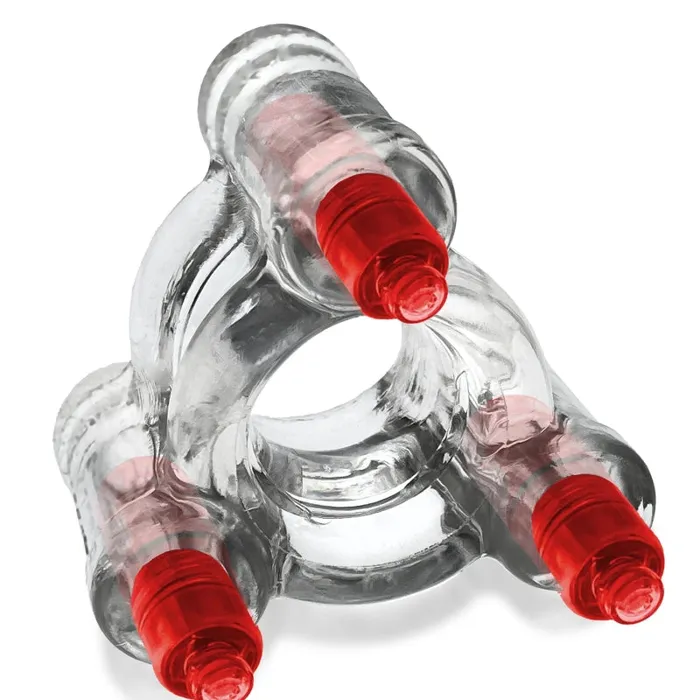 Oxballs Dildos Buzz Squeeze Clear