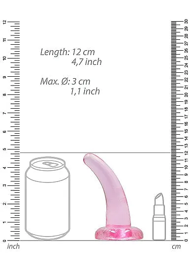 Realrock Non Realistic Dildo W Suction Cup 4.5in | Shots America Female Sex Toys