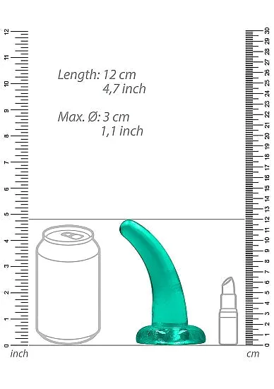 Realrock Non Realistic Dildo W Suction Cup 4.5in | Shots America Female Sex Toys