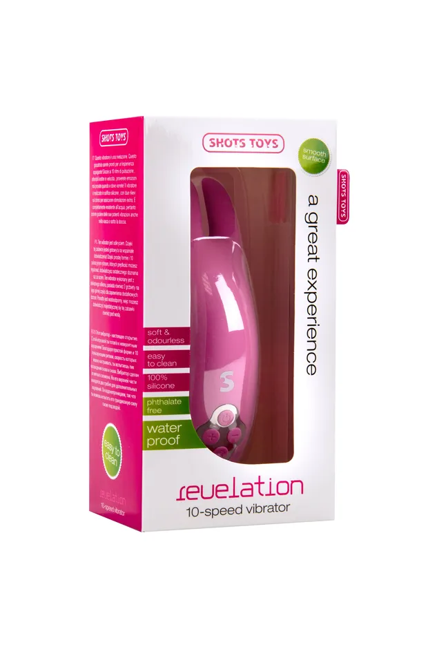 Shots Revelation 10Speed Vibrator Pink Vibrators