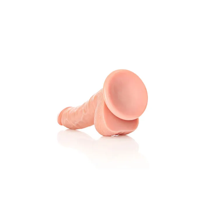 Shots Toys Female Sex Toys | REALROCK Realistic Regular Curved Dong with Balls - 18 cm-(rea122fle) Shots Toys Female Sex Toys | REALROCK Realistic Regular Curved Dong with Balls - 18 cm-(rea122fle)