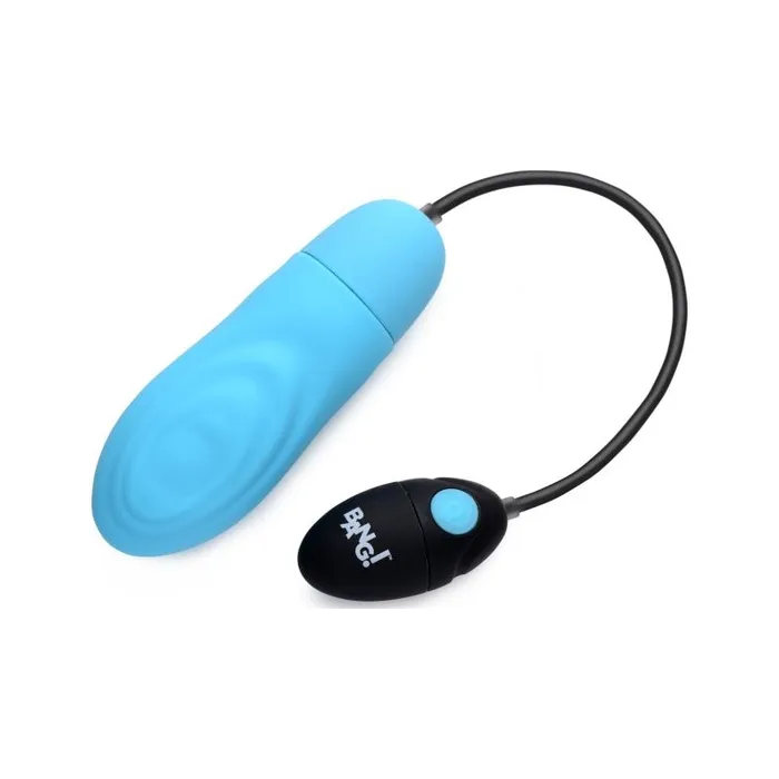 Vibrators Bang 7X Pulsing Rechargeable Bullet Blue