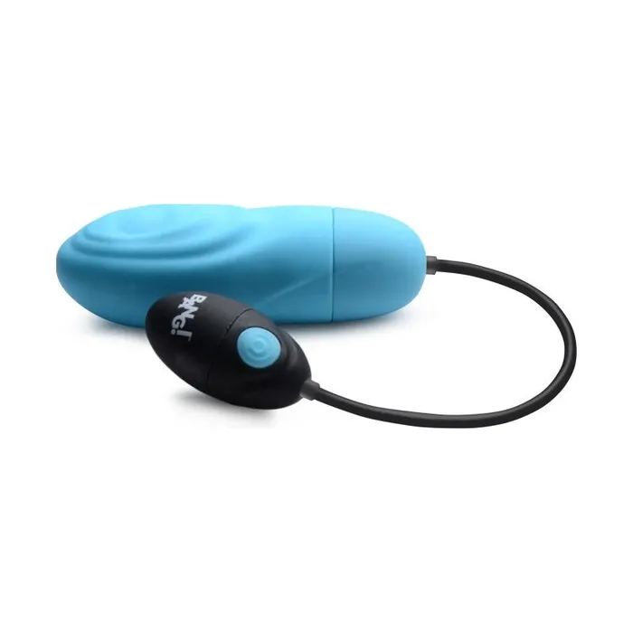 Vibrators | Bang 7X Pulsing Rechargeable Bullet Blue