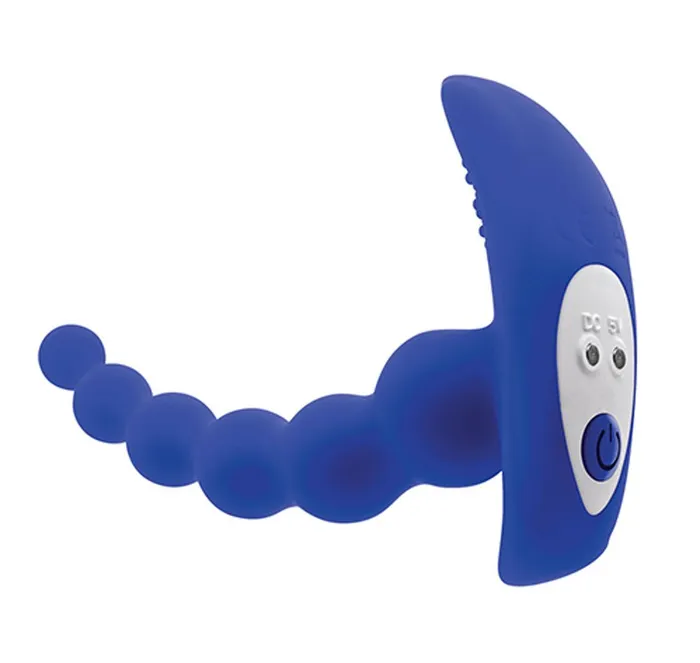 Vibrators | Beaded Pleasure - Blue G-Spot Vibrator (Evolved) - Evolved Novelties