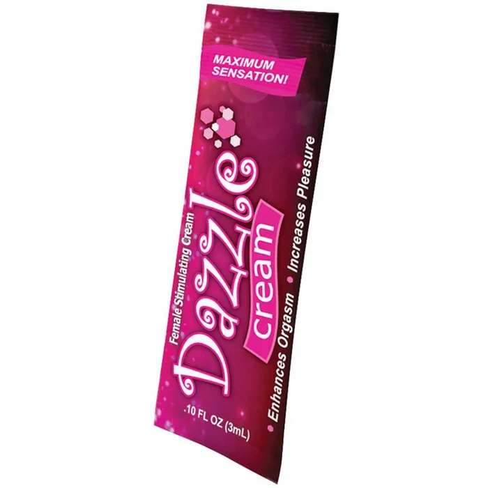 Vibrators Dazzle Female Stimulating Cream Foil Holiday