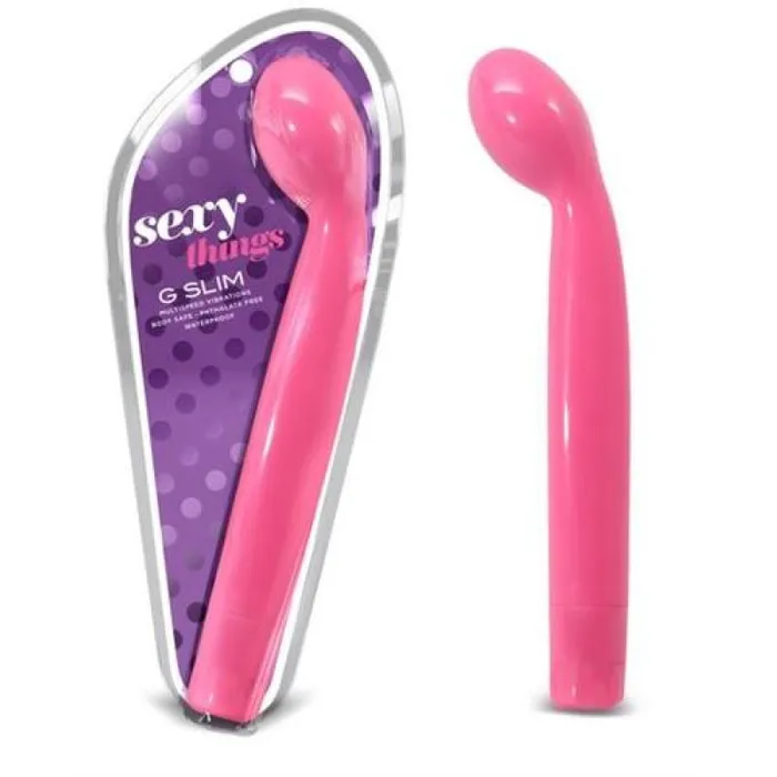 Vibrators Sexy Things G Slim Pink Blush Novelties