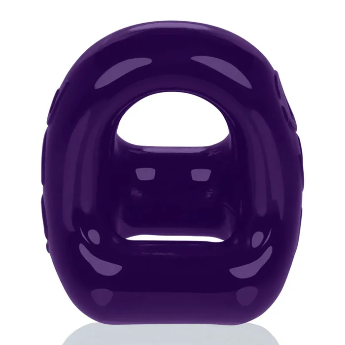360 2 Way Cockring Ballsling Eggplant Ox Balls Vibrators