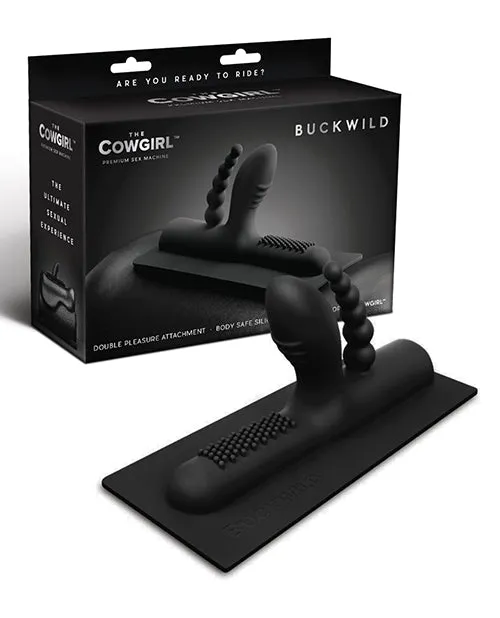 Anal Cotr INC The Cowgirl Buckwild Silicone Attachment Black