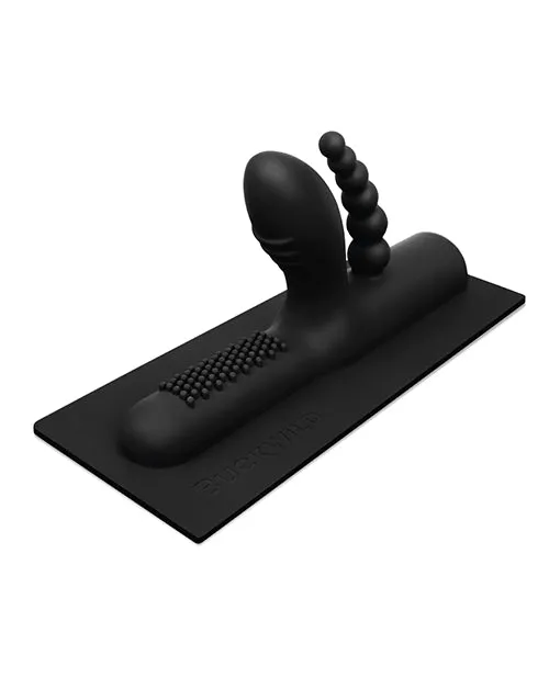 Anal Cotr INC The Cowgirl Buckwild Silicone Attachment Black