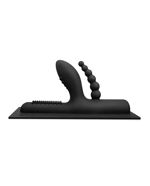 Anal Cotr INC The Cowgirl Buckwild Silicone Attachment Black