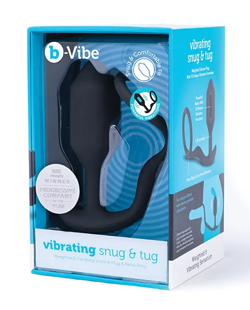 Bvibe Vibrating Snug Tug Black Cotr INC Anal