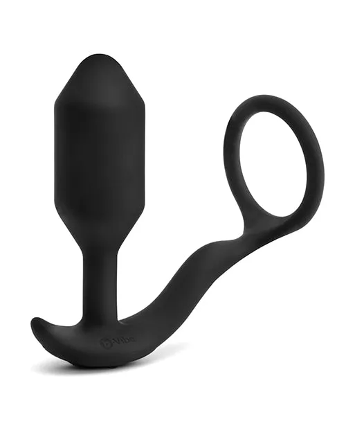 Bvibe Vibrating Snug Tug Black Cotr INC Anal