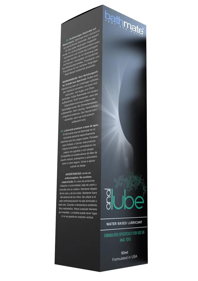 Bathmate Lubricants Bathmate Anal Water Based Lubricant