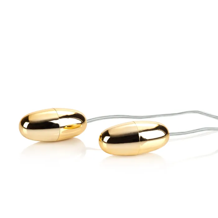 California Exotic Female Sex Toys Pocket Exotics Double Gold Bullet