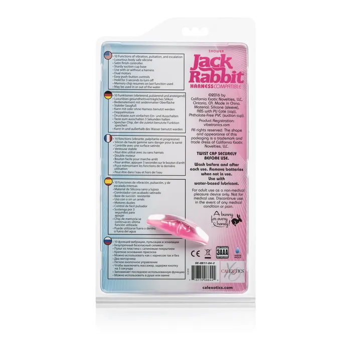 California Exotic Shower Jack Rabbit Vibrators
