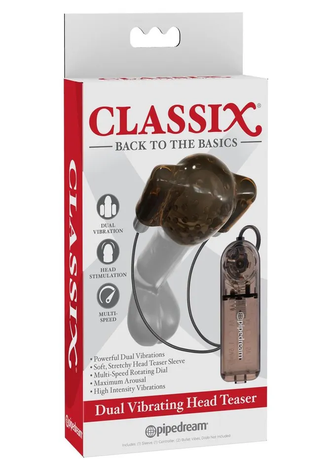 Classix Dual Vibrating Head Teaser with Remote Control Classix Female Sex Toys Classix Dual Vibrating Head Teaser with Remote Control Classix Female Sex Toys