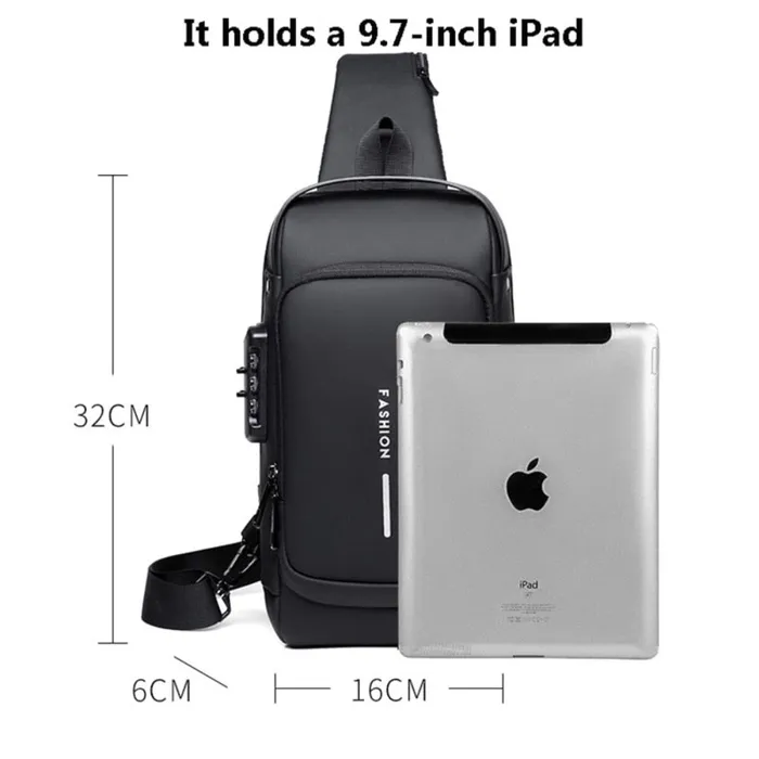 Cross Body Antitheft Shoulder Bag with Lock Yellow Pandora Female Sex Toys