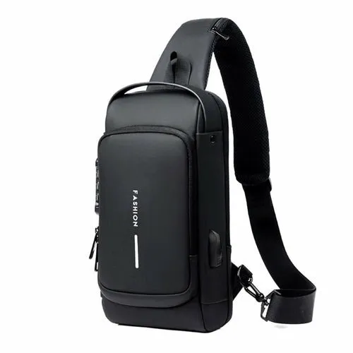 Cross Body Antitheft Shoulder Bag with Lock Yellow Pandora Female Sex Toys