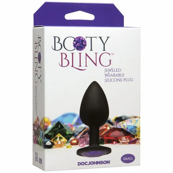 Doc Johnson Anal Booty Bling Small Purple