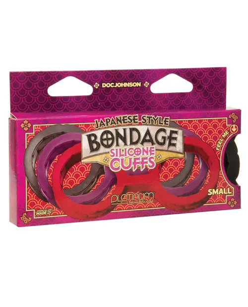 Doc Johnson Couples Japanese Bondage Silicone Cuffs