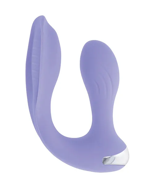 Evolved Every Way Play Remote Controlled Rabbit Vibrator Lilac Evolved Novelties INC Vibrators