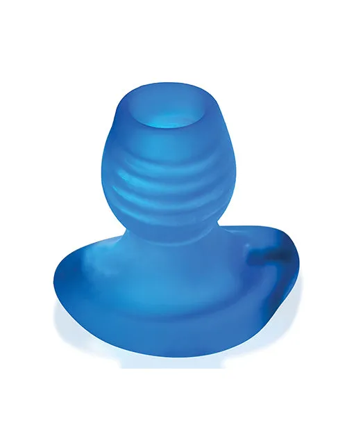 Female Sex Toys Blue Ox Designs LLCDba Oxballs Oxballs Glowhole 1 Hollow Buttplug Wled Insert Small
