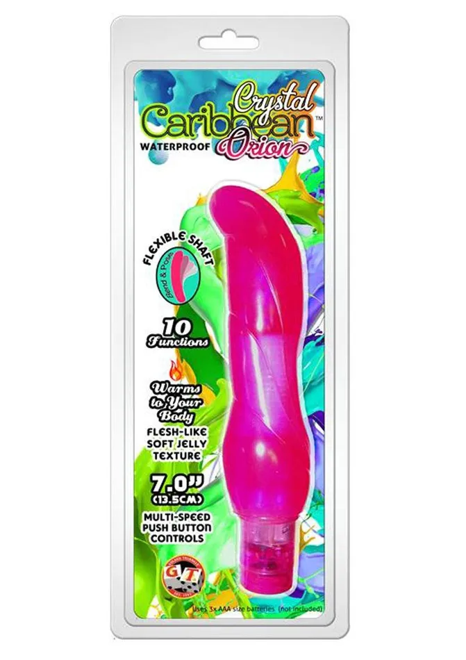 Female Sex Toys Jelly Caribbean Jelly Caribbean Orion Vibrator Number 8 Waterproof Female Sex Toys Jelly Caribbean Jelly Caribbean Orion Vibrator Number 8 Waterproof