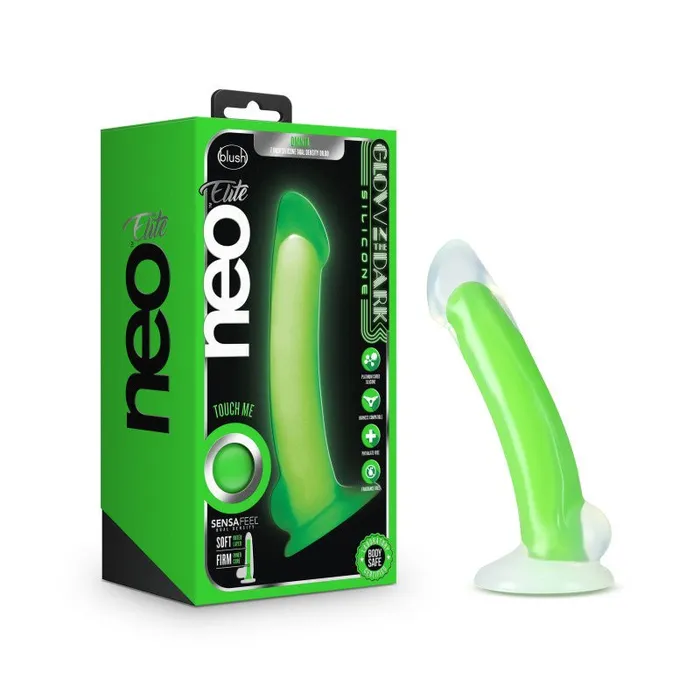 Female Sex Toys Neo Elite Glow Omnia Glow In Dark Green 178 cm Dual Density Dong Blush Novelties Female Sex Toys Neo Elite Glow Omnia Glow In Dark Green 178 cm Dual Density Dong Blush Novelties